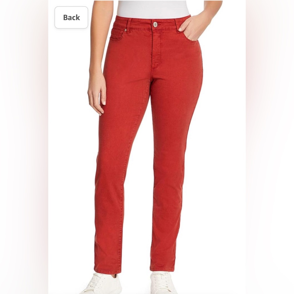 Bandolino Amy Straight Leg Denim Pant | Denim Pants for Women READ